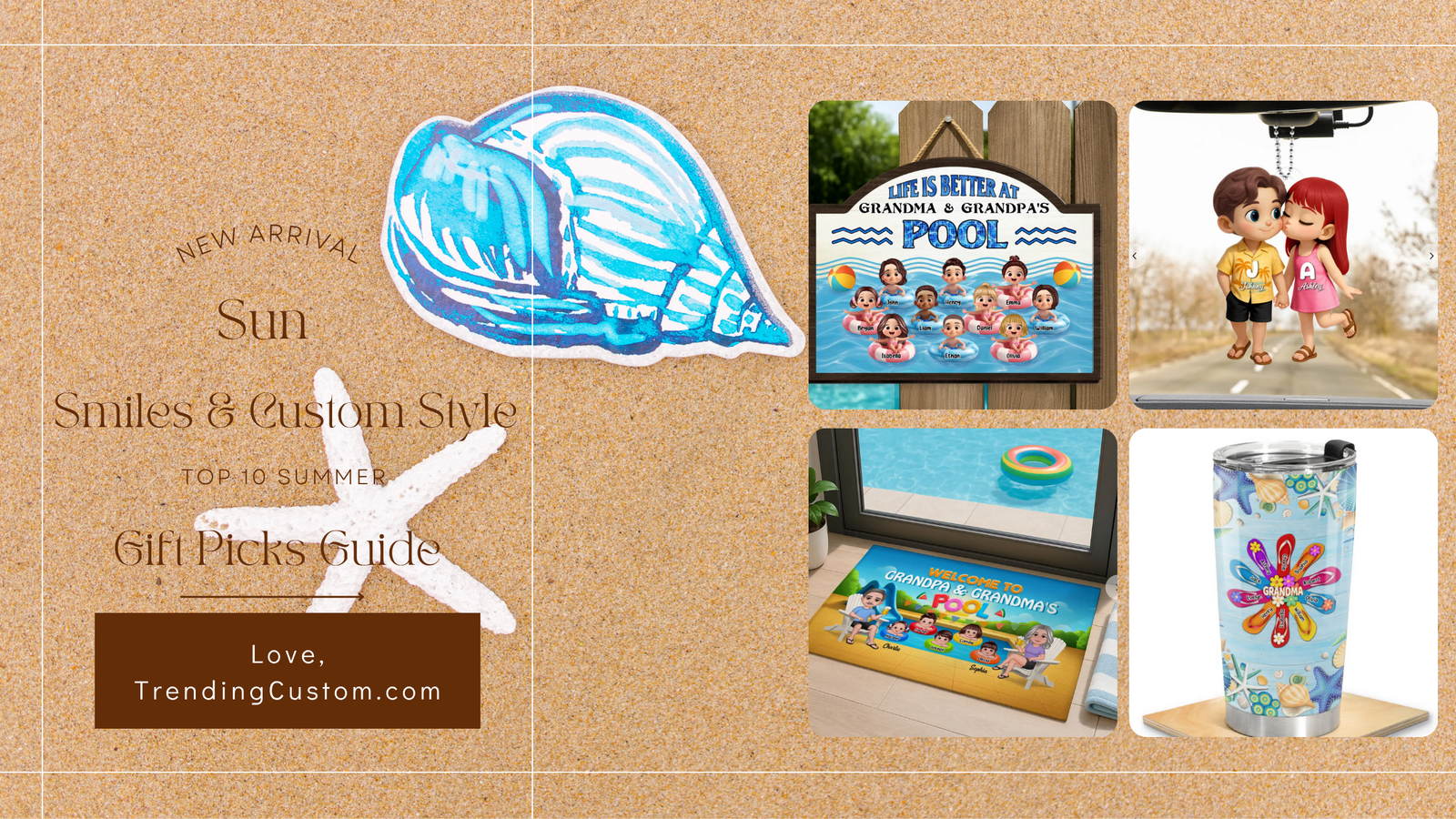 Sun, Smiles & Custom Style: Top 10 Summer Gift Picks Guide - July 10th