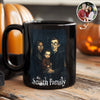 Custom Gothic Family Portrait from Photo Personalized Mug, Halloween Decor