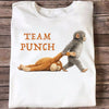 Team Punch Monkey Graphic Shirt, Viral Baby Monkey, Animal Lover Gift