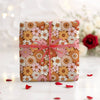 Retro Flower Gift Wrapping Paper