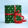 St. Patrick's Day Green Hat Clover Gift Wrapping Paper