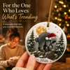 Lovable Viral Jimothy Raccoon Ceramic Ornament - Trending 2026 Keepsake