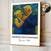 Couple You & Me We Got This Personalized Poster, Van Gogh Wall Art for Couples, Anniversary Gift for him, Gift for her