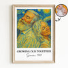 Couple You & Me We Got This Personalized Poster, Van Gogh Wall Art for Couples, Anniversary Gift for him, Gift for her