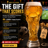 World Cup 2026 Football Trophy Beer Glass, Match Day Beer Glass, Birthday Gift for Him, Gift for Dad