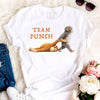Team Punch Monkey Graphic Shirt, Viral Baby Monkey, Animal Lover Gift