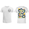 Tired Dads Club Construction Car Track Massage Double-Sided Shirt - Funny Father's Day Gift For Dad