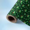 St. Patrick's Day Green Hat Clover Gift Wrapping Paper