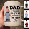 Piggy Back Dad Always Be My Hero Father‘s Day Gift Personalized Mug