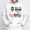 Rockin‘ The Dog Dad Life Real Man Father's Day Gift Personalized Shirt