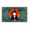 Vintage Halloween Cats Personalized Doormat