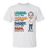 Legend Grandpa Caricature Old Man Personalized Shirt