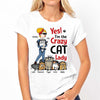 Crazy Cat Lady Funny Cats Personalized Shirt