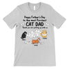 Happy Father‘s Day Toilet Paper Cats Personalized Shirt