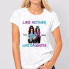 Mother Daughter Posing Linked Forever Personalized Shirt