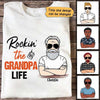 Rockin Grandpa Life Personalized Shirt