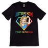 Super Mom Strong Woman Autism Personalized Shirt