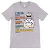 The Legend Great-Grandpa Old Man Birthday Gift Personalized Shirt