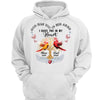 Cardinals God Has You In His Arms Memorial Personalized Hoodie Sweatshirt