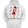 Pretty Woman Grandma Claus Personalized Hoodie Sweatshirt