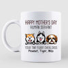 Happy Mother‘s Day Dogs Human Servant Personalized Mug