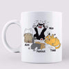 Proud Dad Of Naughty Cats Personalized Mug