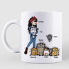 The Cat Whisperer Woman And Funny Cat Personalized Mug