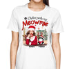 Chillin‘ With Meowmies Cat Mom Personalized Shirt