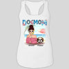 Dog Mom Summer Pattern Personalized Tank Top