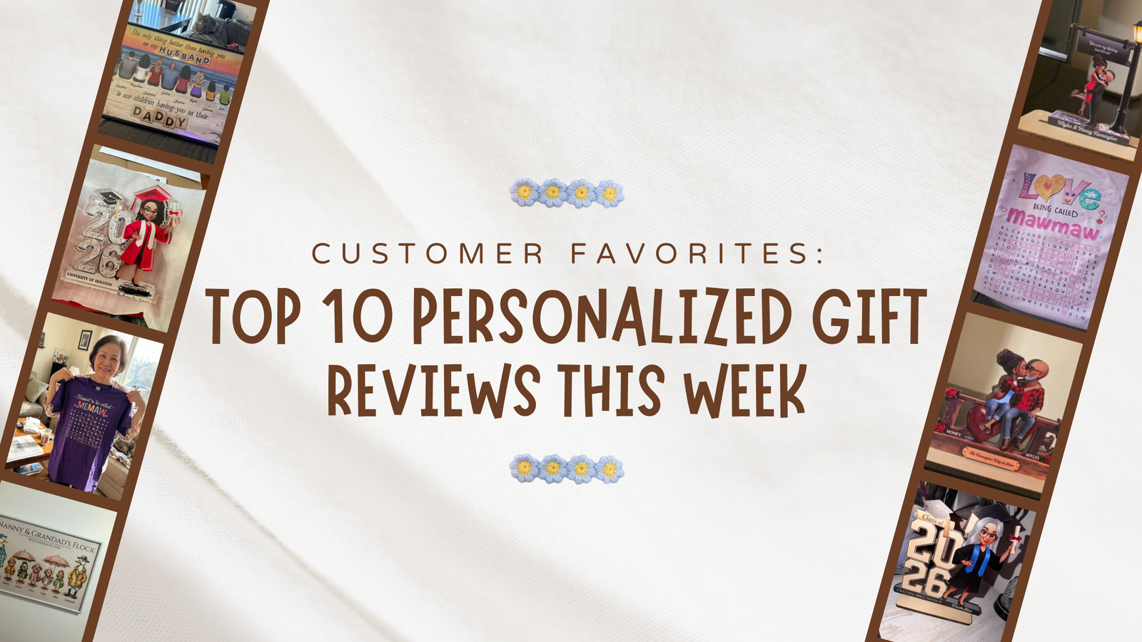 Customer Favorites: Top 10 Personalized Gift Reviews This Week