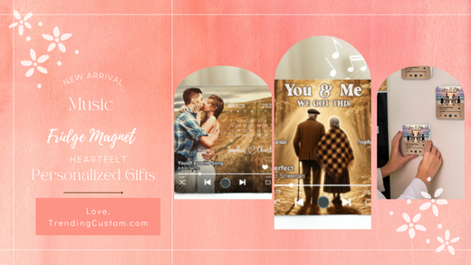 Heartfelt 2025 Valentine's Day Personalized Music Fridge Magnet Gift Guide - January 16th