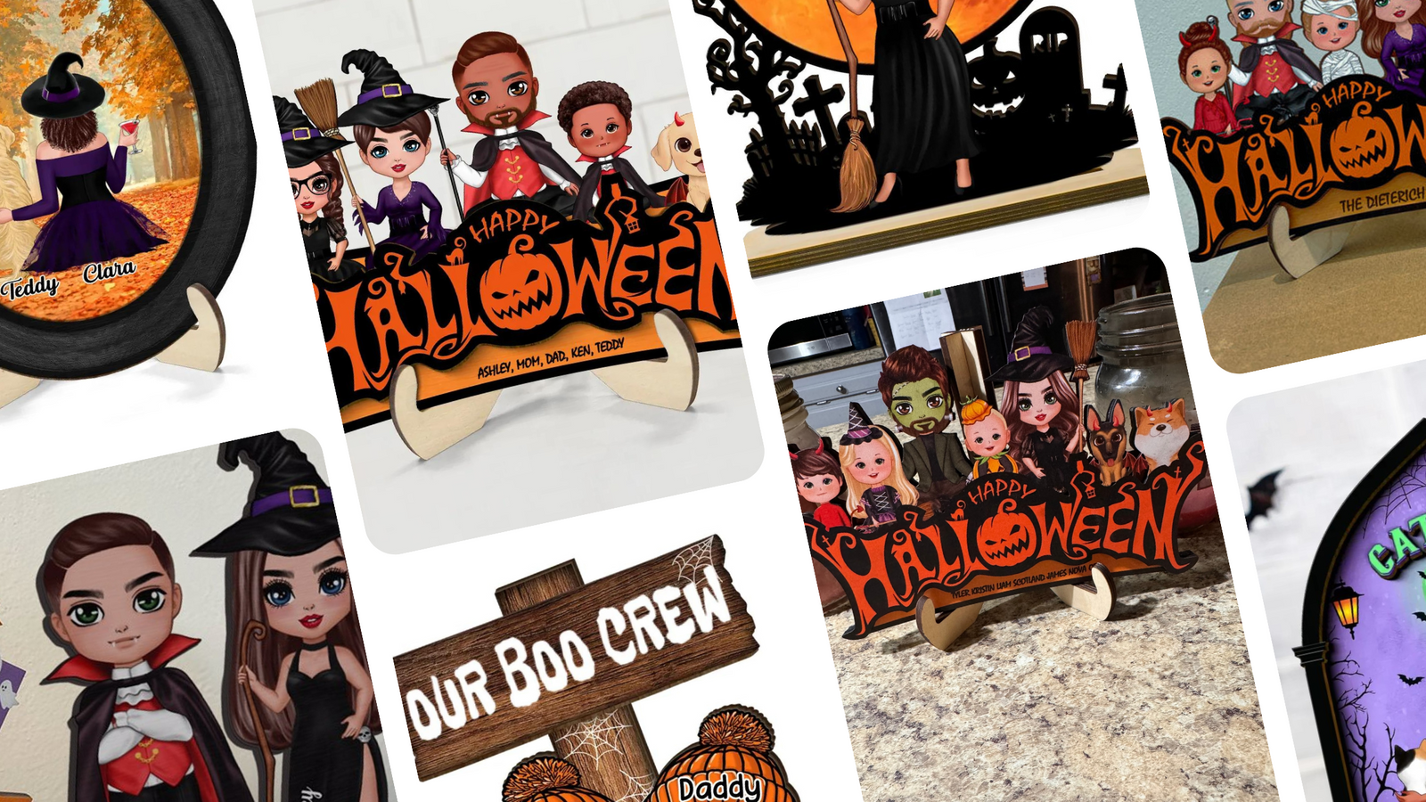 Wickedly Cute: 5 Wooden Plaques to Perfect Your Halloween Vibe