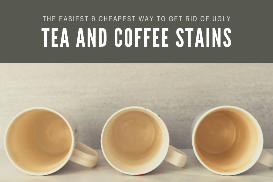 How to Remove Coffee and Tea Stains from Mugs