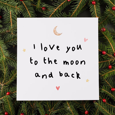 I love you to the moon and back