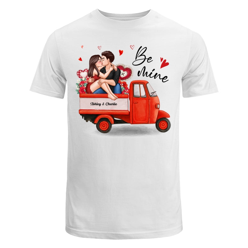 Couple Sitting On Love Truck Personalized Shirt