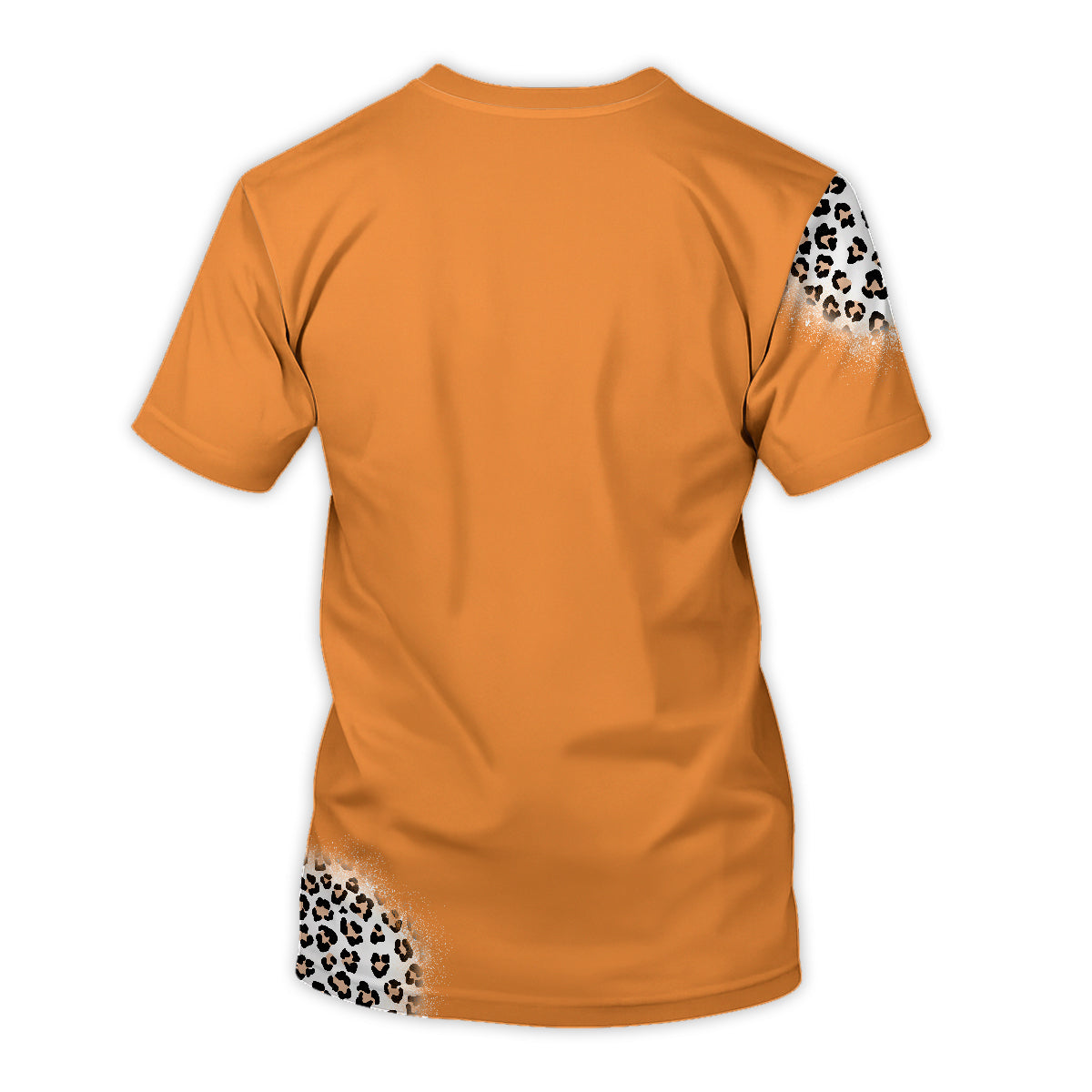 Grandma & Grandkids On Pumpkins Fall Season Theme With Leopard Pattern Personalized Shirt
