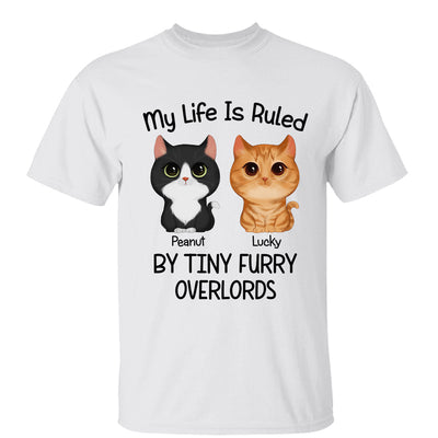 My Life Is Ruled By Watercolor Cute Cats Personalized Shirt