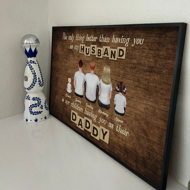 The Only Thing Better Than Gift for Dad Grandpa - Personalized Poster - Gift For Dad, Gift For Husband, Gift For Grandpa