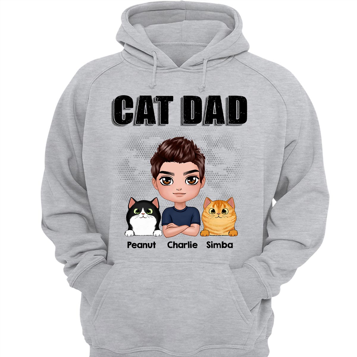 Doll Man Cat Dad Gift For Cat Lovers Personalized Shirt