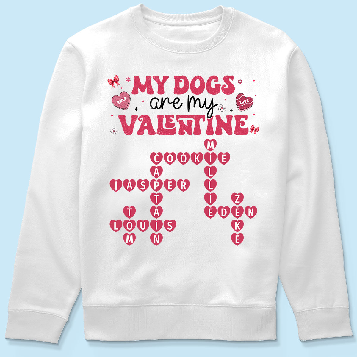 My Dogs Cats Are My  Crossword Puzzle Art  Gift For Pet Lover Personalized Shirt