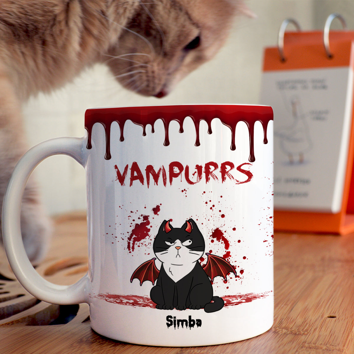Happy Meowloween Spooky Annoying Cats Personalized Mug, Halloween Gift For Cat Lover