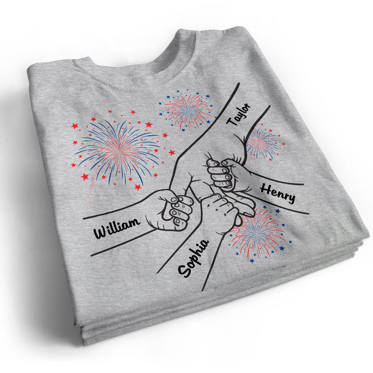 All American Dad Mom 4th Of July Independence Day Personalized Shirt