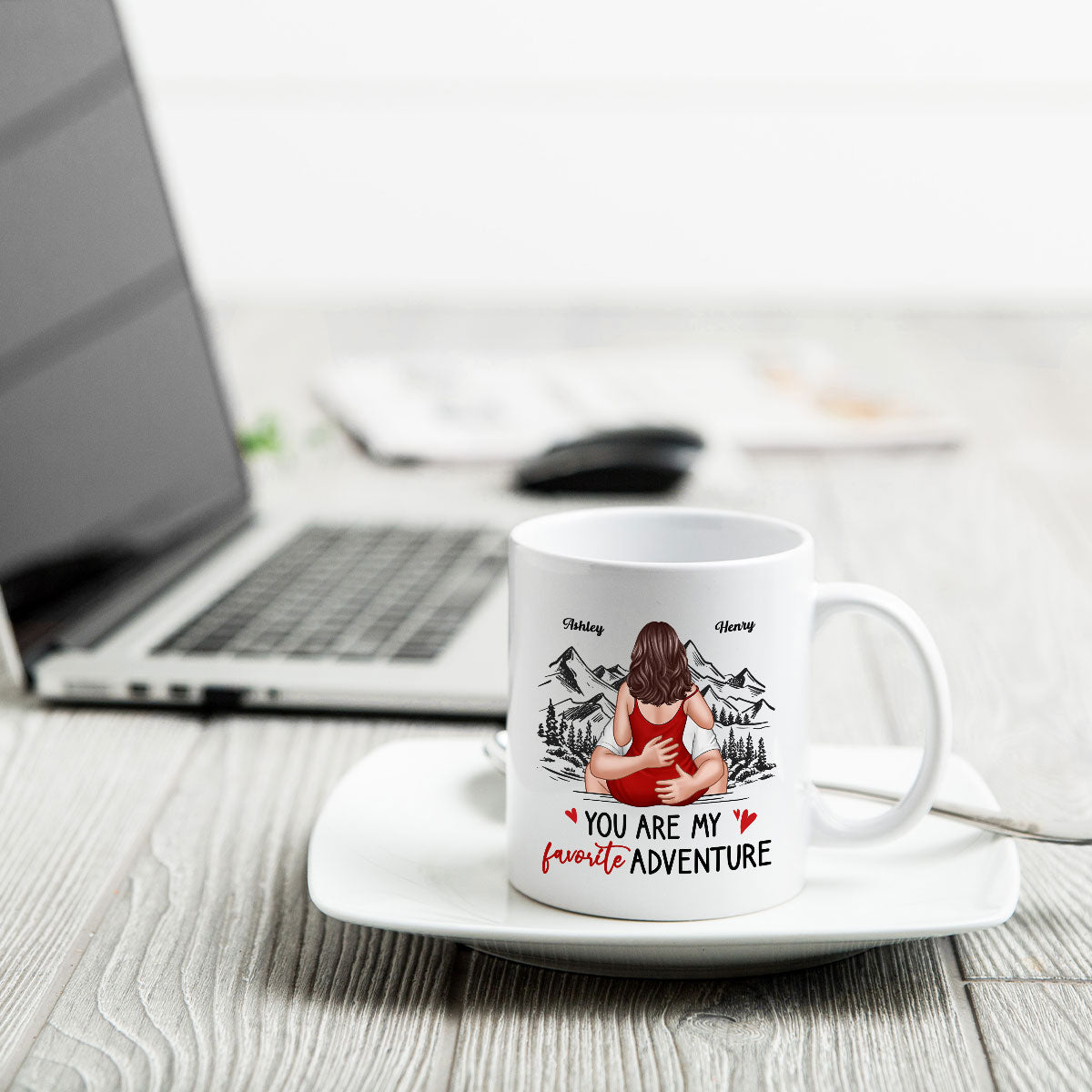 You Are My Favorite Adventure Couple Personalized Mug