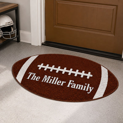 Trending Football Decor - Personalized Doormat - Fall Season Gift For Family, Boy, Girl