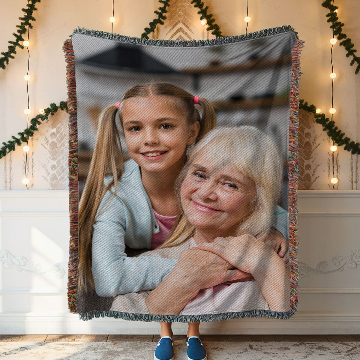 Tapestry Woven Blanket