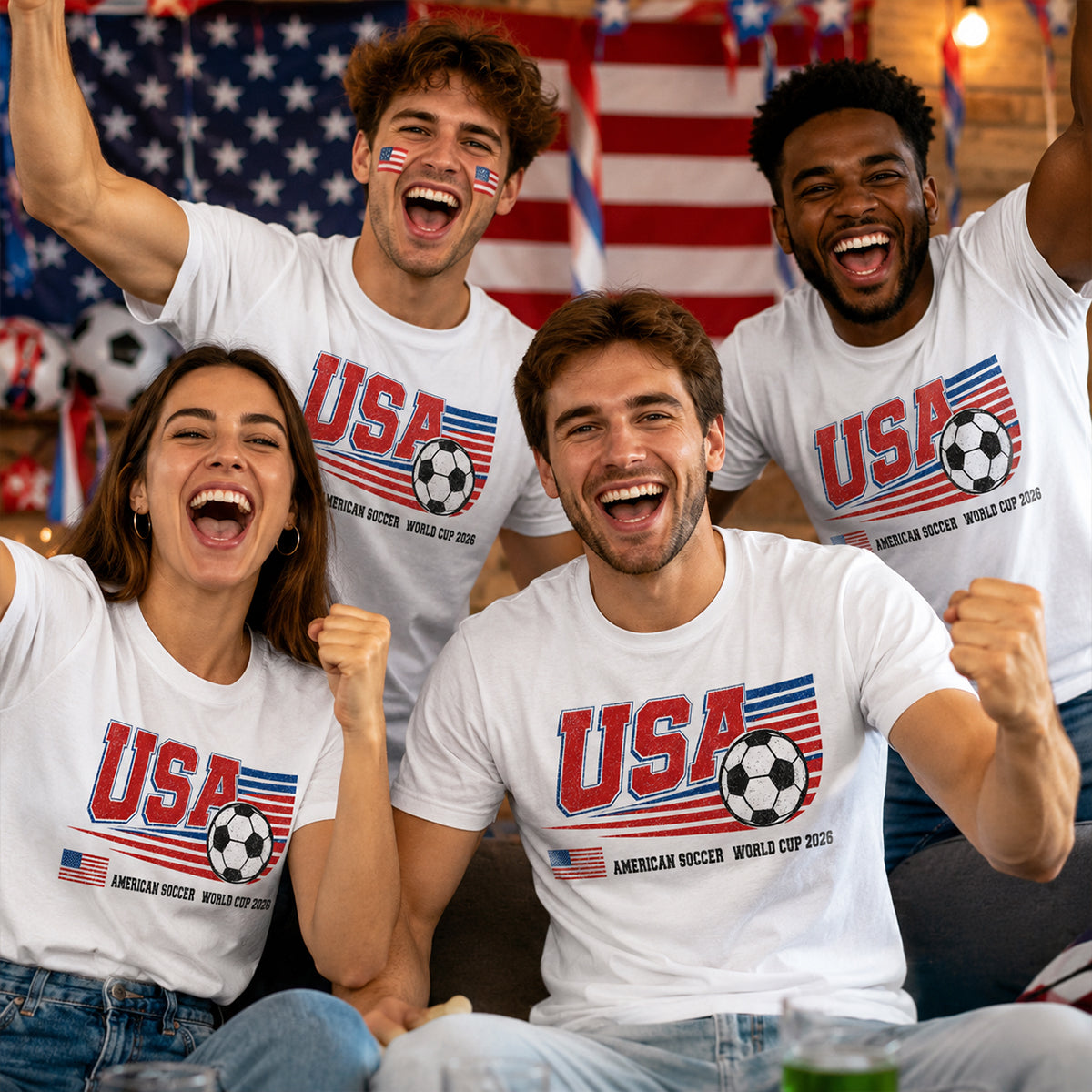 American Soccer 2026 - Personalized Shirt - Gift For Soccer Fans
