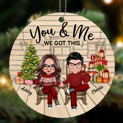 Couple We Got This Personalized Christmas Wooden Ornament