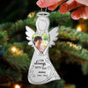 Angel In Heaven Photo Memorial Keepsake Personalized Acrylic Ornament