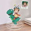 Adventures in Acrylic: Kid‘s Edition - Choose Their Fantasy, Cute Photo Inserted Gift For Grandchildren Kids Personalized Acrylic Shaking Stand