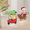 Christmas Baby In Car Christmas Sleigh First Christmas Gift For Baby Personalized Acrylic Shaking Stand